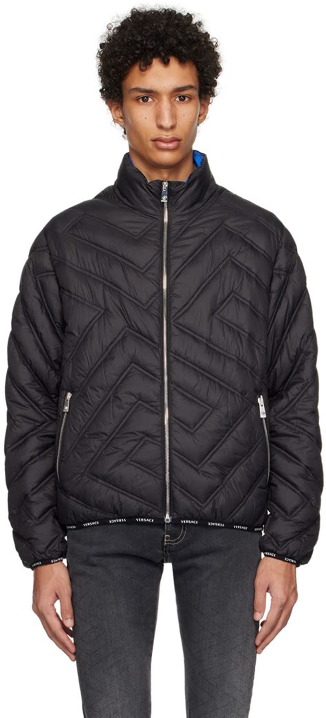 La Greca Puffer Jacket Black 